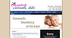 Desktop Screenshot of herndoncosmeticdentistry.com